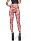 cheap Leggings-Women&#039;s Print Legging - Print Pink