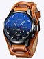 cheap Quartz Watches-CURREN Men&#039;s Men Quartz Watch Calendar Day Date Leather Watch