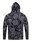 cheap Men&#039;s Hoodies &amp; Sweatshirts-Men&#039;s Hoodie Geometric Oversized Round Neck Active / Street chic / Punk &amp; Gothic Sports / Club - Long Sleeve Rainbow M L XL XXL XXXL / Fall / Winter