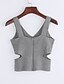 cheap Tank Tops &amp; Camis-Women&#039;s Going out Sexy Tank Top,Solid Strap Sleeveless Cotton Thin