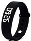 abordables Otros-Mujer Reloj Deportivo Reloj Pulsera Reloj de Pulsera Silicona Negro / Azul / Rojo Cronógrafo Cronómetro Digital Casual Brazalete - Negro Rojo Naranja