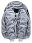 cheap Men&#039;s Outerwear-Men&#039;s Plus Size Street chic Long Sleeve Hoodie Jacket - Color Block Patchwork Navy Blue XXL / Winter