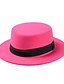 voordelige Dameshoeden-Dames Vintage Wol, Effen Fedora hoed -