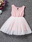 preiswerte Kleider-Little Girls&#039; Dress Print Casual / Daily Pink Short Sleeves Dresses Summer