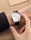 baratos Relógios Clássicos-Mulheres Relógio Esportivo Relógio Elegante Relógio de Moda Relógio de Pulso Quartzo Calendário / Couro Banda Vintage Legal Casual Preta