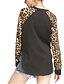 cheap Women&#039;s Outerwear-Women&#039;s Active Sweatshirt - Leopard