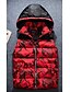 cheap Men&#039;s Downs &amp; Parkas-Men&#039;s Plus Size Simple Down - Print / Sleeveless