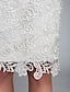 voordelige Moeder van de bruid jurk-Strak / kolom Strapless Tot de knie Kant Bruidsmoederjurken met Kant door LAN TING BRIDE®