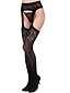 abordables Bodys Sexy-Collant Fin-Jacquard Femme
