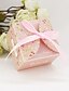 abordables Cajas de dulces de boda-Boda Tema Playa Cajas de regalos Papel de tarjeta Diseño 12