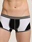 cheap Men&#039;s Briefs Underwear-Men&#039;s Solid Colored Black White Green M L XL