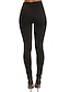 abordables Pantalones de mujer-Mujer Casual Chic de Calle Diario Ajustado Vaqueros Pantalones - Un Color Blanco Negro S / M / L
