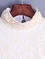voordelige Damesblouses en -shirts-Dames Eenvoudig Herfst Winter Blouse,Casual/Dagelijks Grote maten Effen Lange mouw Medium