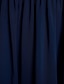 abordables Robes pour mère de la mariée-Fourreau / Colonne Bijoux Longueur Sol Mousseline de soie Robe de Mère de Mariée  avec Ceinture / Ruban par LAN TING BRIDE®
