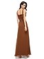 cheap Special Occasion Dresses-A-Line Elegant Dress Formal Evening Floor Length Sleeveless Straps Charmeuse with Beading Side Draping 2024