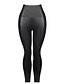 billige Leggings-Dame Medium Trykt mønster Legging PU