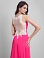 cheap Evening Dresses-A-Line Beautiful Back Formal Evening Dress Sweetheart Neckline Sleeveless Floor Length Chiffon with Embroidery 2022