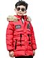 cheap Outerwear-Boy&#039;s Daily Solid Down &amp; Cotton Padded