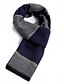 cheap Women&#039;s Scarves-Men&#039;s Wool Blend Scarf Work / Casual / Calassic Scarf with Gray Color