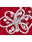 baratos Capacete de Casamento-Uma Camada Corte Pérola Véus de Noiva Peça para Cabeça com Véu Com Apliques / Estampa Tule