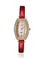 voordelige Trendy Horloge-Dames Dress horloge Modieus horloge Kwarts Waterbestendig Leer Band Amulet Informeel Elegant Zwart Wit Rood Roze