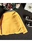 Недорогие Верхняя одежда-Девочки Костюм / блейзер Длинный рукав Однотонный Хлопок Искусственный шёлк На каждый день 3D печатная графика