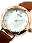 cheap Fashion Watches-KEZZI Women&#039;s Wrist Watch Quartz Black / White / Red Casual Watch Cool / Analog Ladies Casual Fashion Elegant - Brown Red Pink One Year Battery Life / SSUO 377