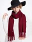 cheap Women&#039;s Scarves-Women&#039;s Vintage / Work / Casual Rectangle Scarf - Solid Colored / Fall / Winter