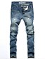 cheap Men&#039;s Pants-Men&#039;s Daily Jeans Pants - Solid Colored Cotton Blue 29 / 30 / 31