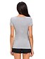 cheap Women&#039;s T-shirts-Women&#039;s Polyester Spandex T-shirt - Solid, Lace