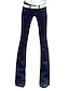 cheap Women&#039;s Bottoms-Women&#039;s Simple Maternity Casual / Daily Cotton Wide Leg Jeans Pants - Solid Colored Blue 26 / 27 / 28