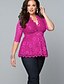 cheap Women&#039;s Blouses &amp; Shirts-Women&#039;s Going out Daily Plus Size Casual Vintage Sexy Spring Summer Shirt