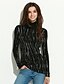 お買い得  レディースセーター-Skymoto®Women&#039;s Sliver Turn Down Collar Long Sleeve Knitwear Pullover Sweater