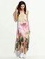 cheap Plus Size Dresses-Women&#039;s Boho Casual Daily Vintage Loose Swing Dress,Floral Round Neck Maxi Sleeveless