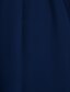 billiga Klänningar till speciella tillfällen-Sjöjungfru / trumpet Formell kväll Klänning Illusionshalsband Kortärmad Golvlång Chiffong med Kristalldetaljer Applikationsbroderi 2021
