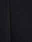 abordables Robes de Soirée-Fourreau / Colonne Col Haut Longueur Sol Pailleté / Satin Mat Look de Célébrité Fête scolaire / robe ceremonie Robe avec Paillette / Appliques 2020