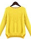 cheap Women&#039;s Sweaters-Women&#039;s Going out Daily Plus Size Casual Street chic Regular Pullover