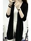 cheap Women&#039;s Sweaters-Women&#039;s Going out Vintage Long Sleeve Cotton Cardigan - Solid Colored Halter Neck / Spring