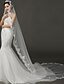 Недорогие Свадебные вуали-одноуровневые свадебные завесы собора вуали с кружевами нетто свадебные аксессуары