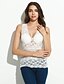 cheap Tank Tops &amp; Camis-Women&#039;s Solid Sexy Casual Street chic Lace Tanks,V Neck Sleeveless