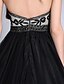 cheap Special Occasion Dresses-Ball Gown Sweetheart Neckline Floor Length Tulle Dress with Beading / Embroidery by TS Couture®