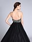cheap Special Occasion Dresses-Ball Gown Sweetheart Neckline Floor Length Tulle Dress with Beading / Embroidery by TS Couture®