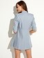 cheap Mini Dresses-Women&#039;s Work Casual Loose Sheath Skater Dress - Solid Colored Mini V Neck