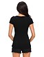 cheap Women&#039;s T-shirts-Women&#039;s Polyester Spandex T-shirt - Solid, Lace