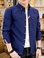 cheap Men&#039;s Shirts-Men&#039;s Simple Cotton Shirt - Solid Colored / Short Sleeve