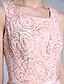 Χαμηλού Κόστους Φορέματα για τη Μητέρα της Νύφης-Ίσια Γραμμή Φόρεμα Μητέρας της Νύφης Πολυμορφικά φορέματα Τετράγωνη Λαιμόκοψη Μέχρι το γόνατο Σιφόν 3/4 Μήκος Μανικιού Ναι με Χάντρες 2023