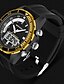preiswerte Sportuhr-SANDA Herrn Sportuhr Militäruhr Smart Watch Modeuhr Armbanduhr digital Japanischer Quartz Chronograph Wasserdicht LED Nachts leuchtend