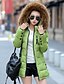 cheap Women&#039;s Puffer&amp;Parka-Women&#039;s Cotton Long Padded - Solid Colored Hooded / Winter