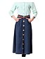 cheap Women&#039;s Skirts-Women&#039;s Daily Midi Skirts