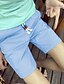 voordelige Heren broek-Heren Eenvoudig Hoge taille Ruimvallend Micro-elastisch Shorts Broek Effen
